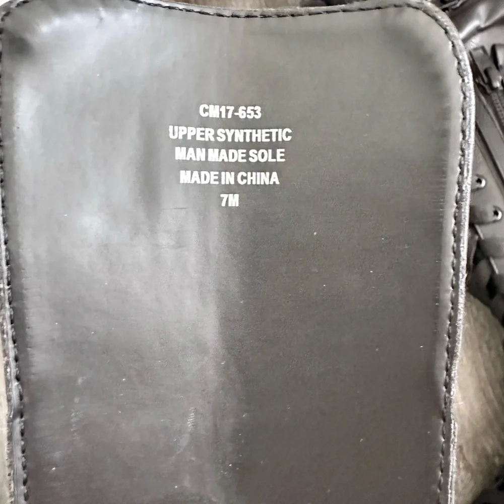 Current Mood Obsidian Boots by Dolls Kill - Picture 2 of 5